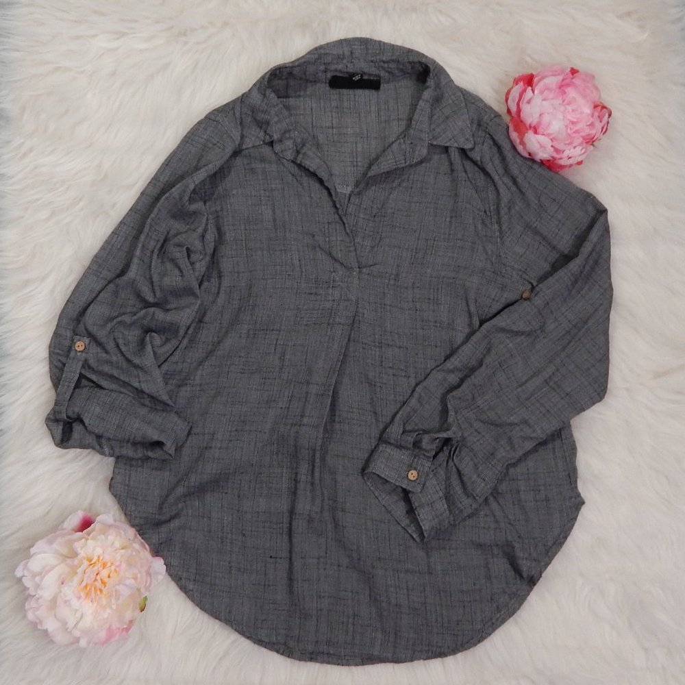 Sweet Wanderer Rolled Sleeve Blouse